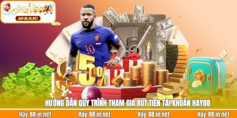 Hướng dẫn quy trình tham gia rút tiền tài khoản Hay88